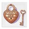 Stupell Industries Glam Lock and Key Canvas, design by Amanda Greenwood